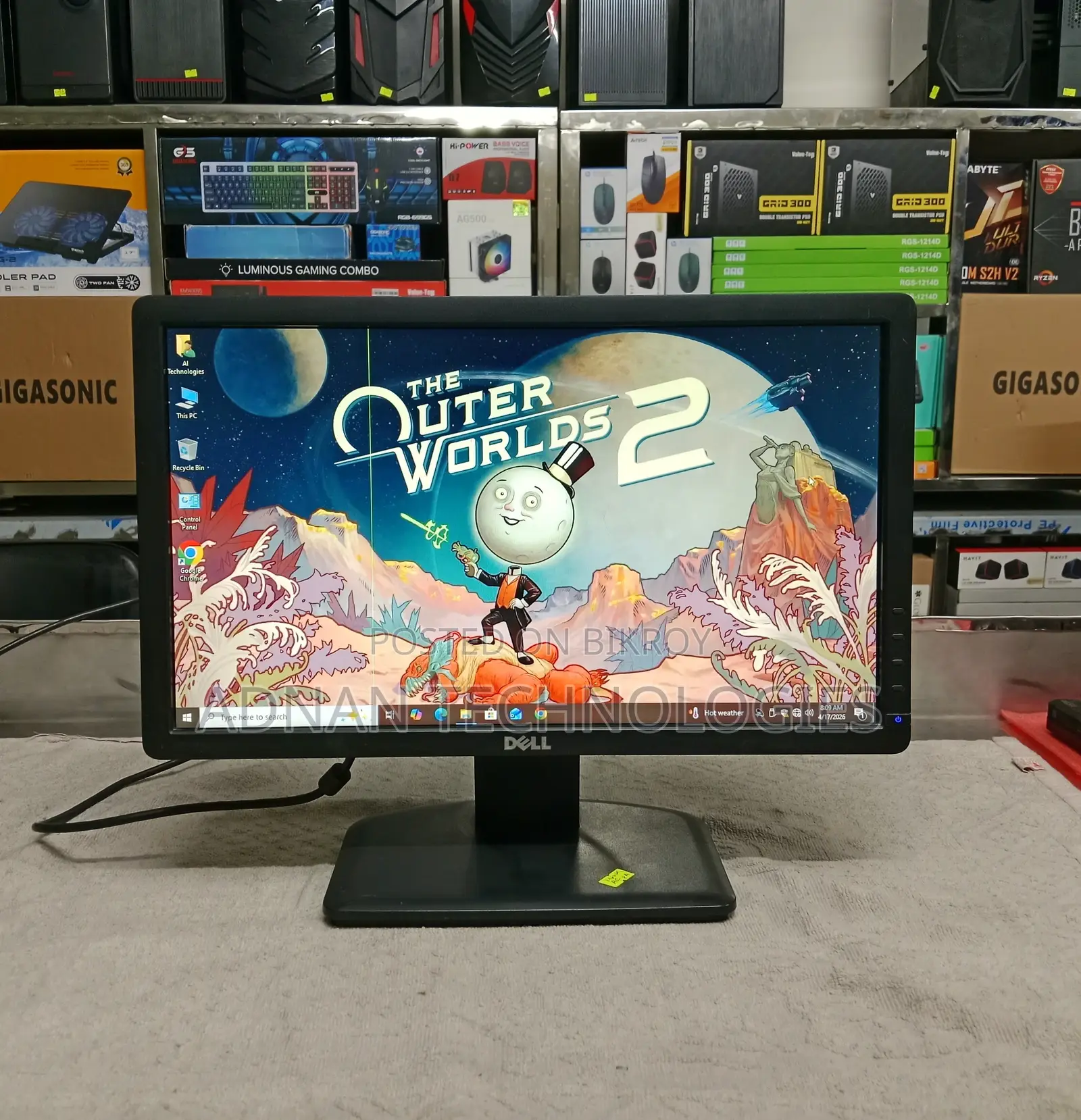 Dell E1912h 19" 16:9 Wide Screen Led Hd Plus Monitor