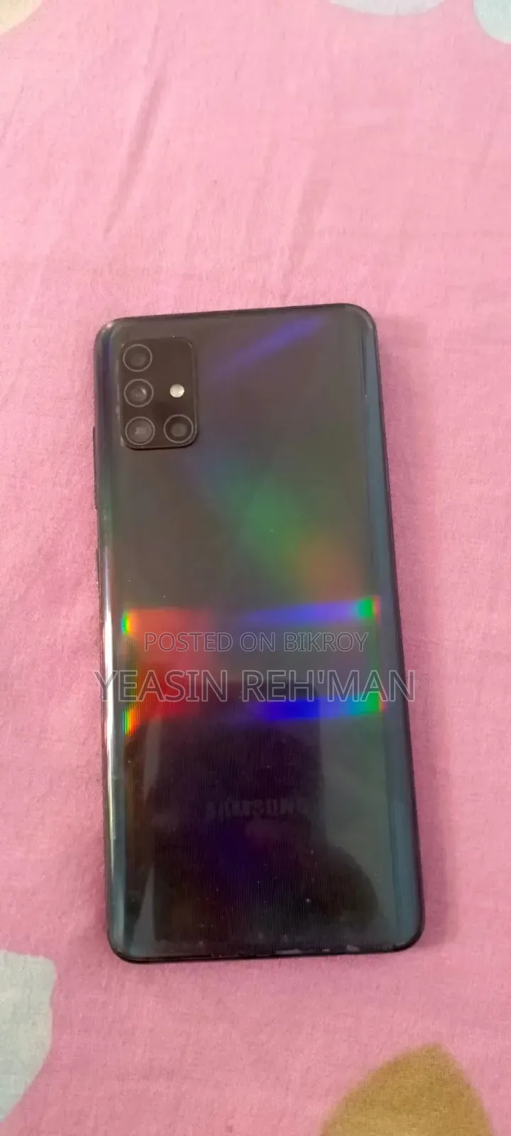 স্যামসাং গ্যালাক্সি এ৫১ ৫জি ১২৮ জিবি ব্ল্যাক