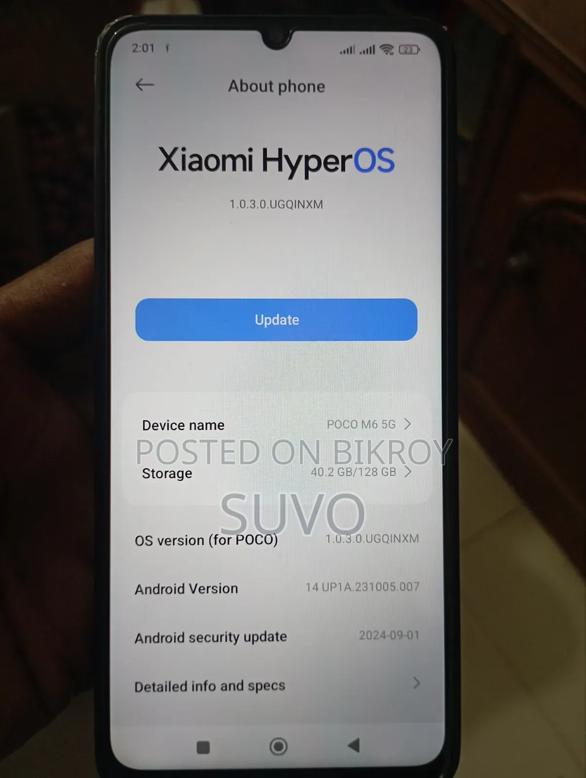 শাওমি পোকো এম৬ প্রো ১২৮ জিবি ব্ল্যাক