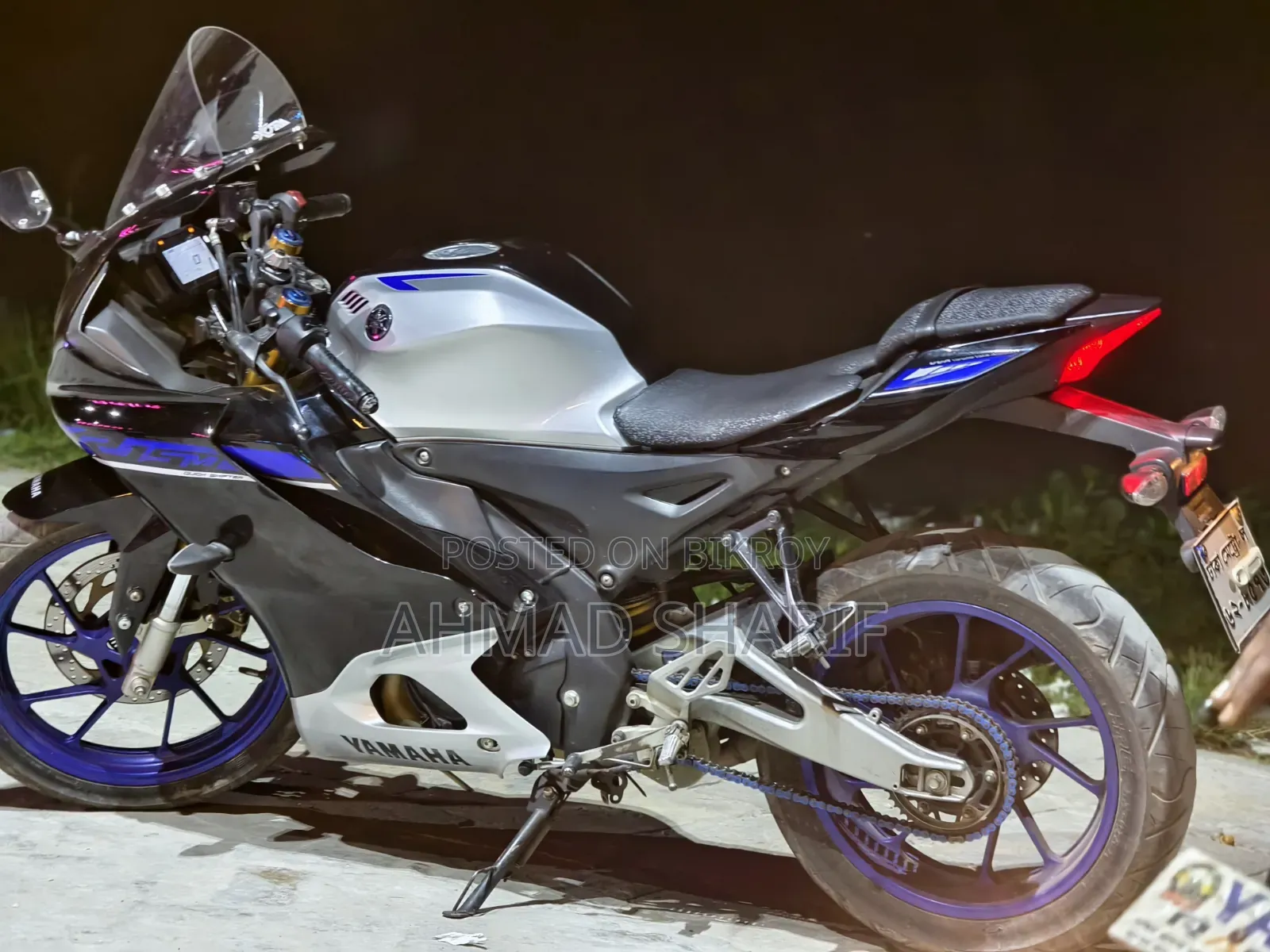 Yamaha R1 2024 Silver