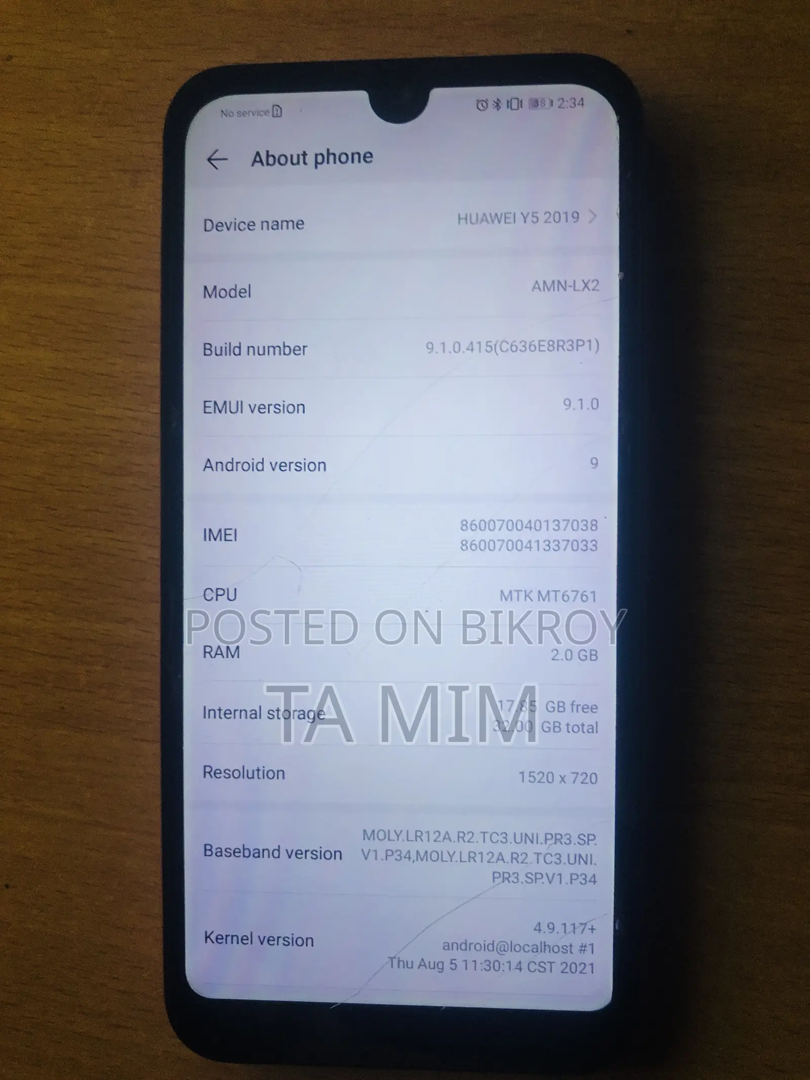 Huawei Y5 2019 32 GB Orange