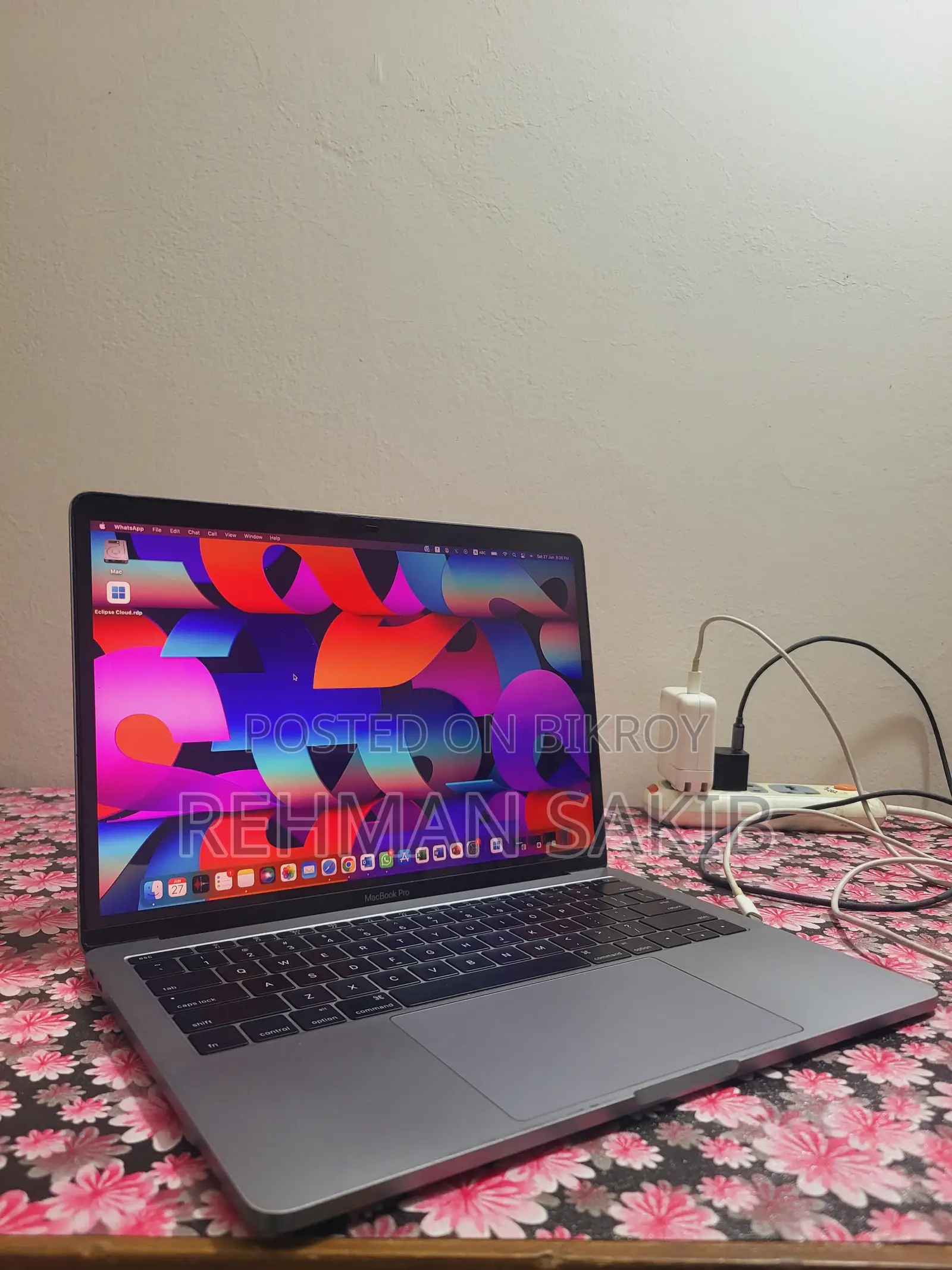 Laptop Apple MacBook 2016 8GB Intel Core I5 SSD 256GB