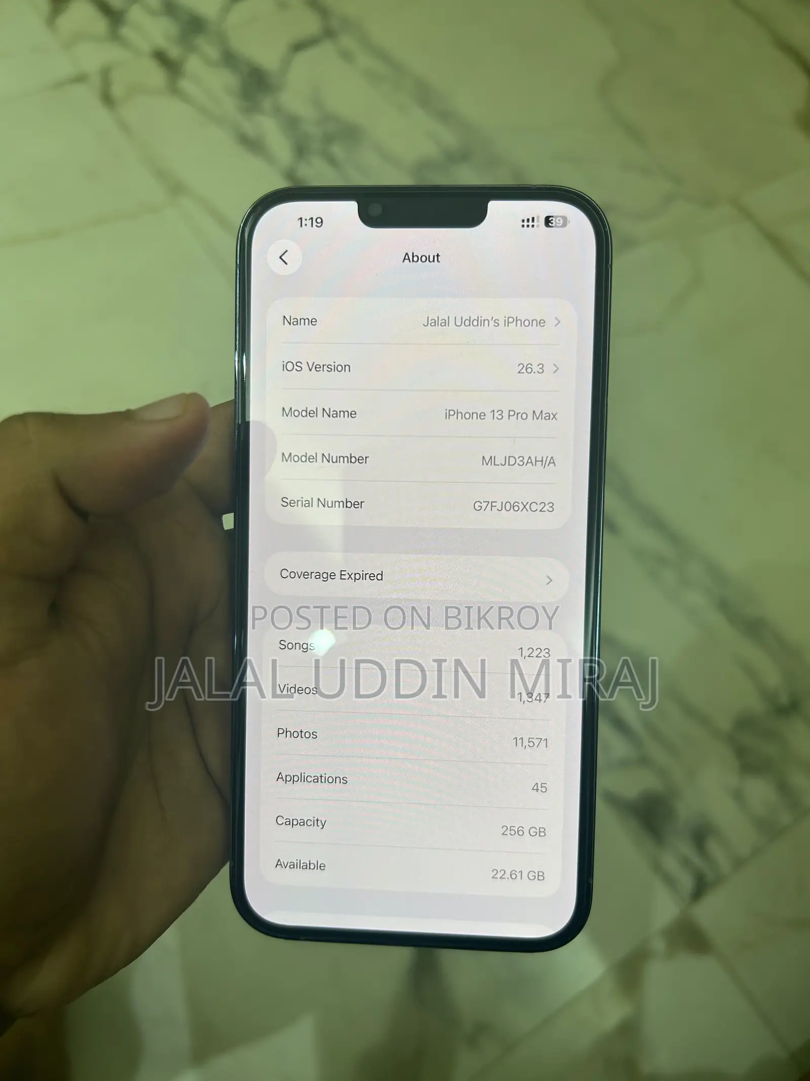 Apple iPhone 13 Pro Max 256 GB Blue