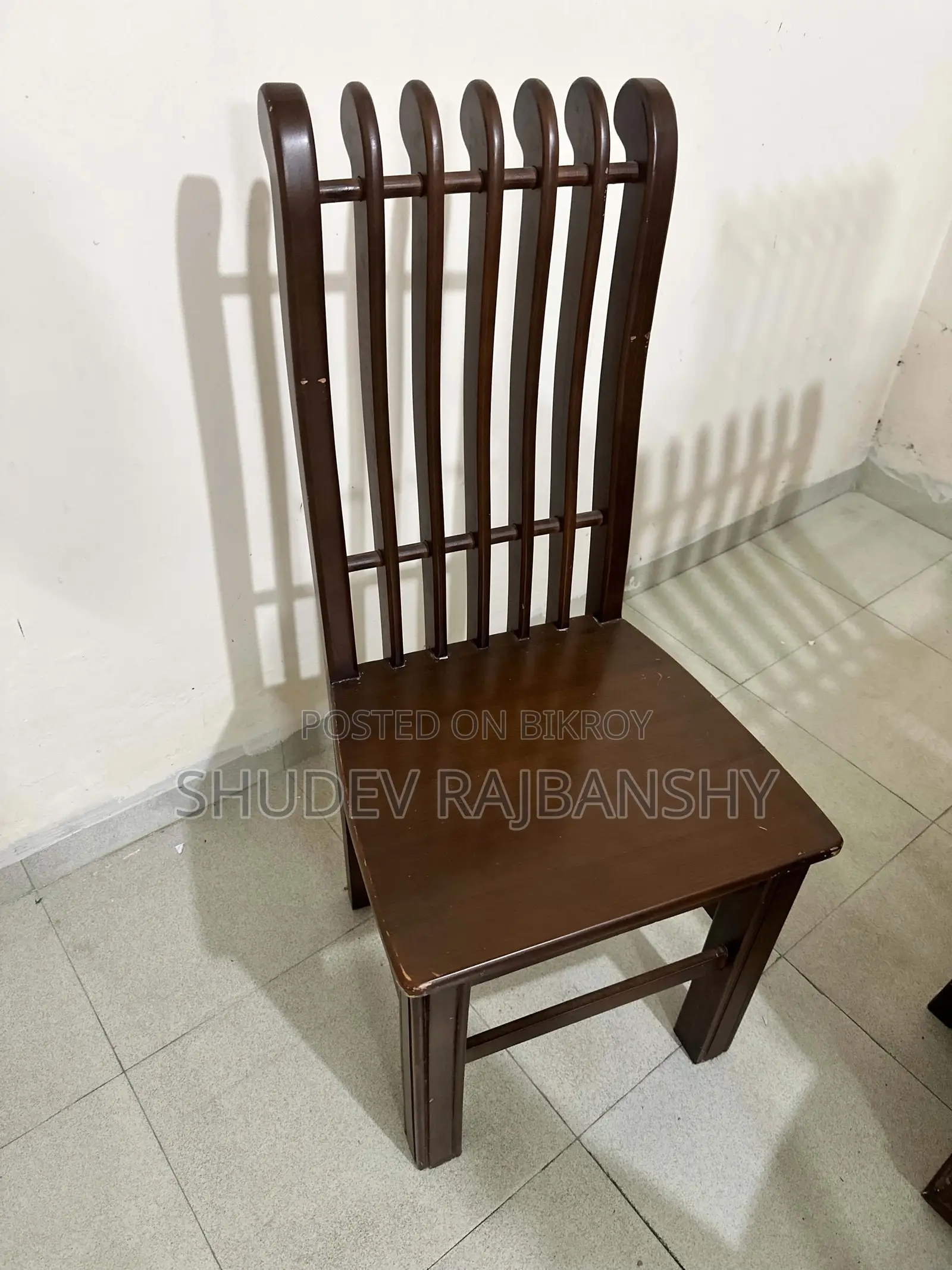 Dining Table 6 Chairs | Used | MDF | Dining Table 6 Seat