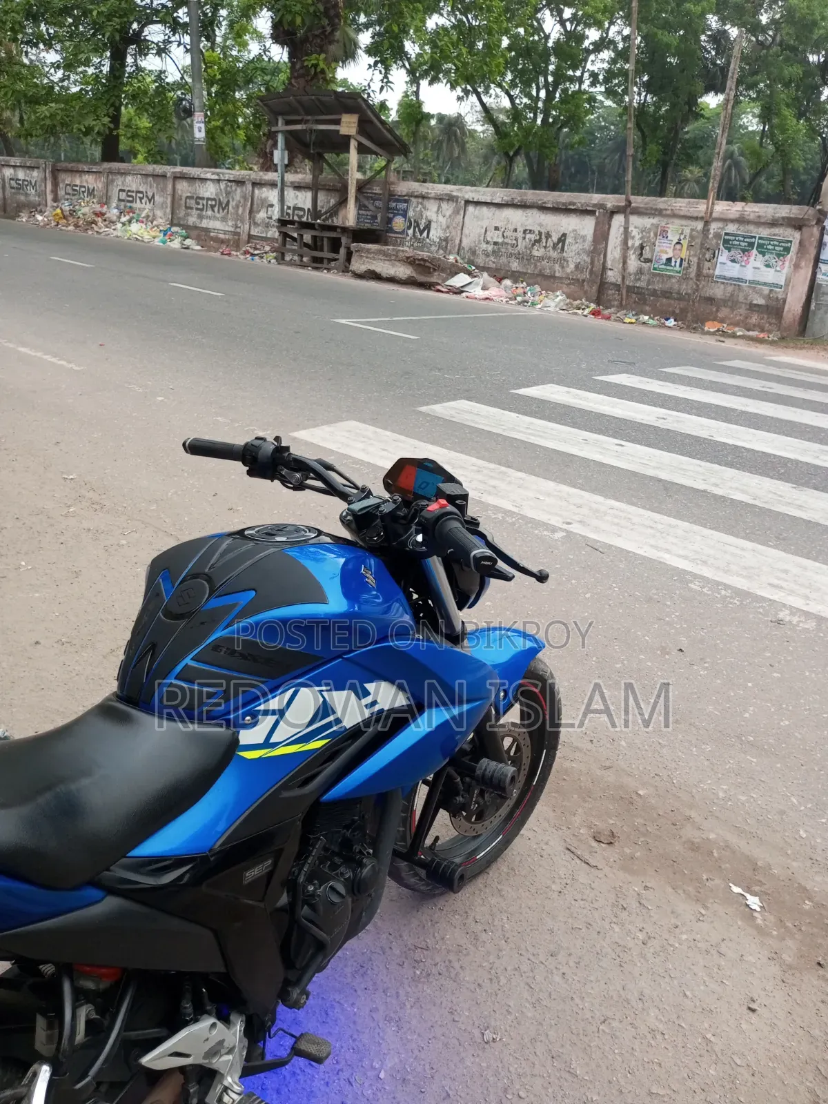 Suzuki Gixxer Monotone 2021 Blue