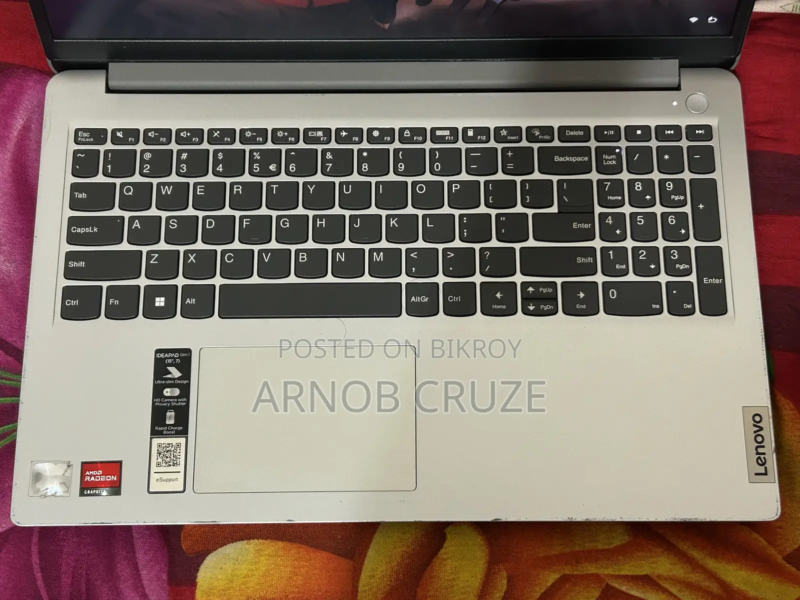 Laptop Lenovo IdeaPad 1 8GB AMD Ryzen 5 SSD 256GB