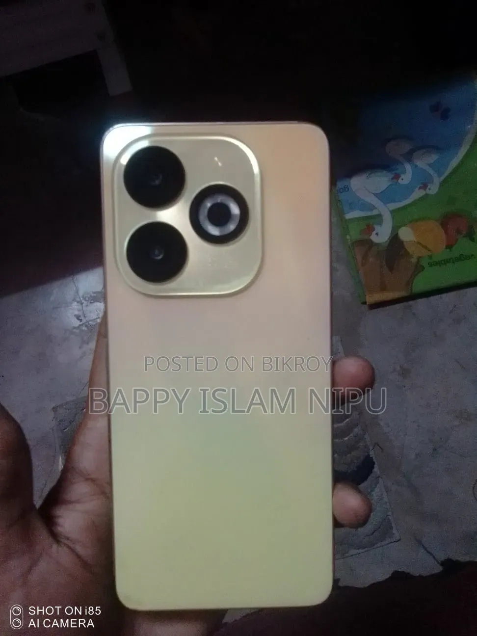 Infinix Smart 8 Plus 128 GB Gold