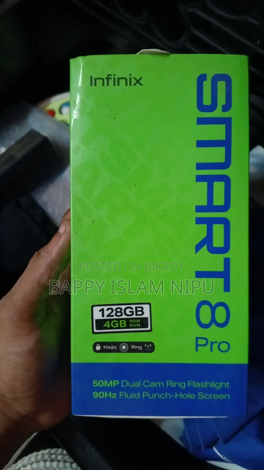 Infinix Smart 8 Plus 128 GB Gold