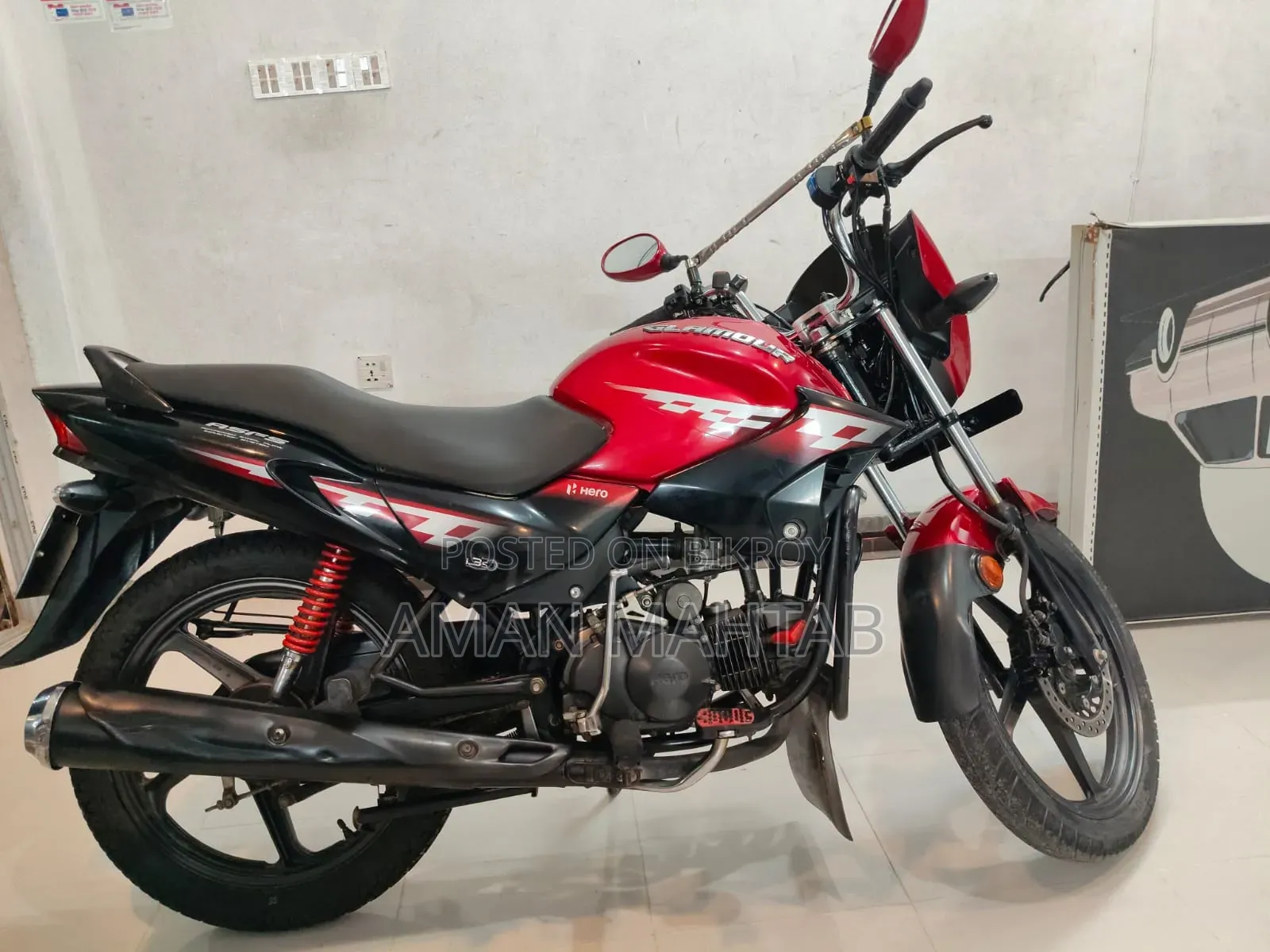 Hero Glamour 2021 Red