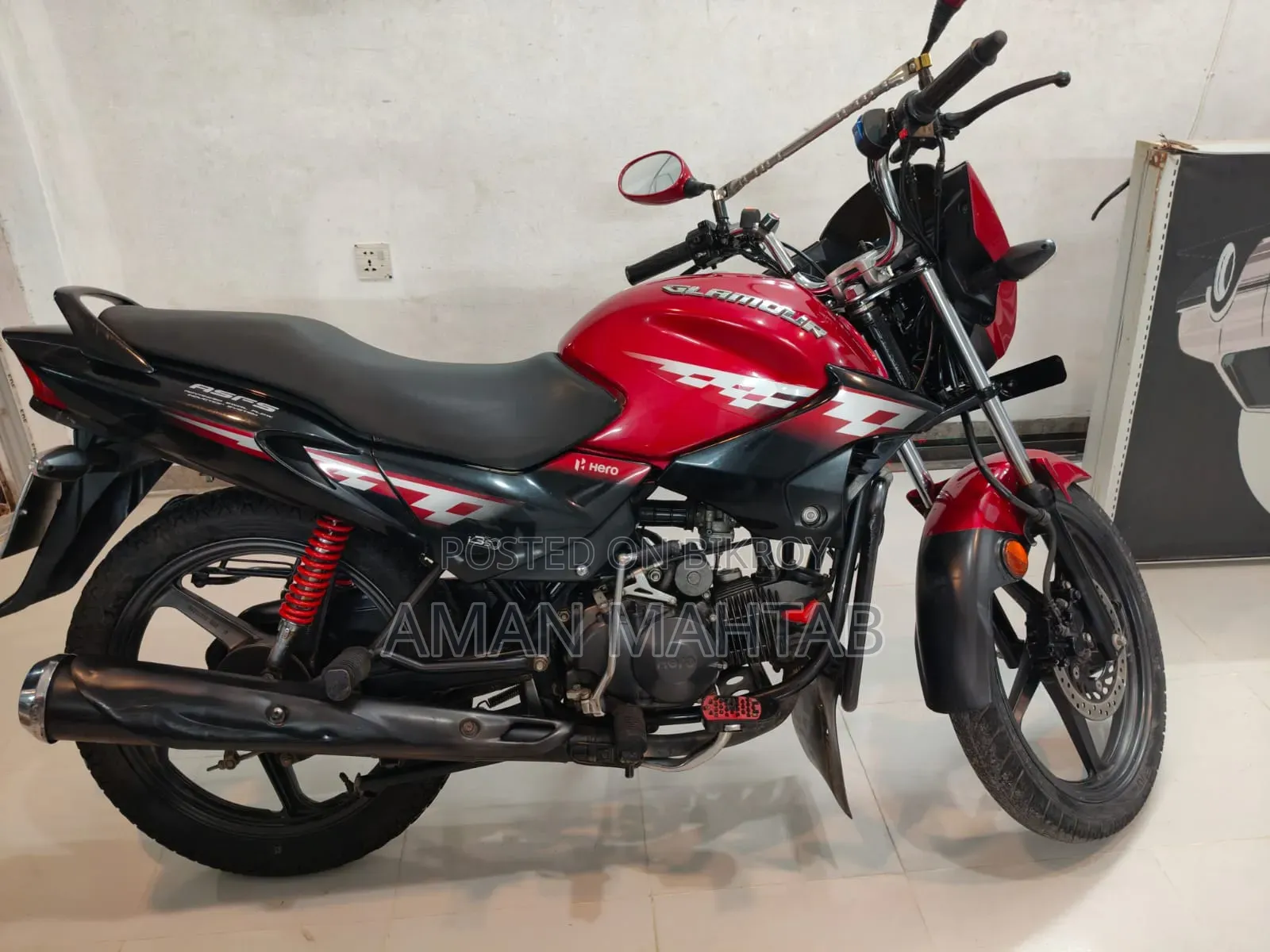 Hero Glamour 2021 Red