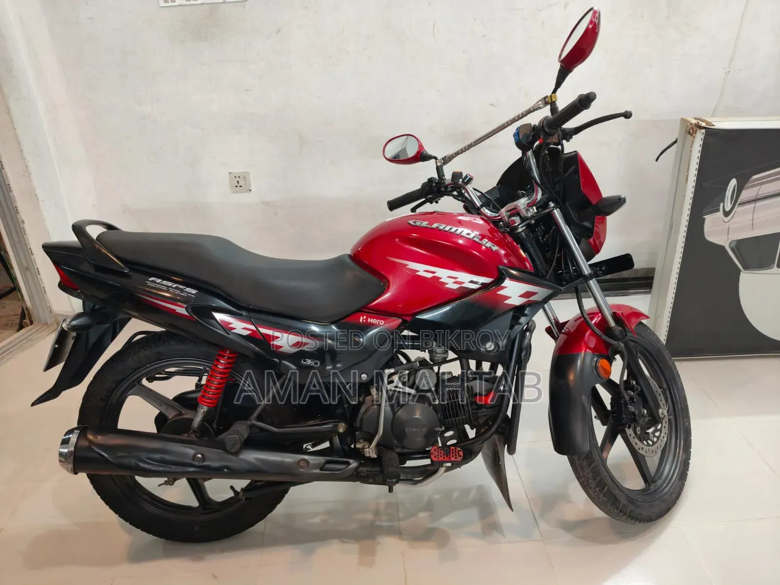 Hero Glamour 2021 Red