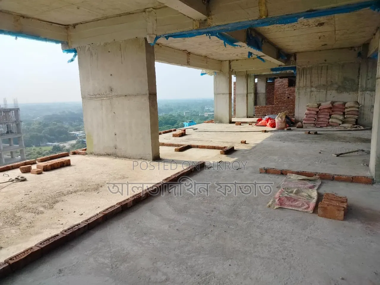 3-bedroom Apartment in semi-ready flat, Mohammadpur for Sale