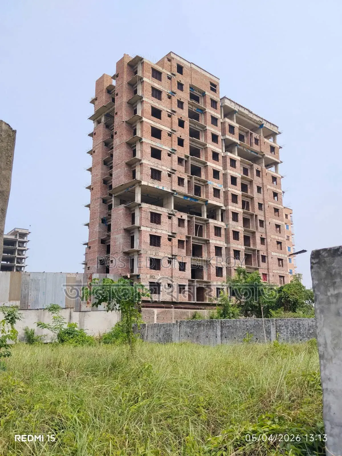 3-bedroom Apartment in semi-ready flat, Mohammadpur for Sale