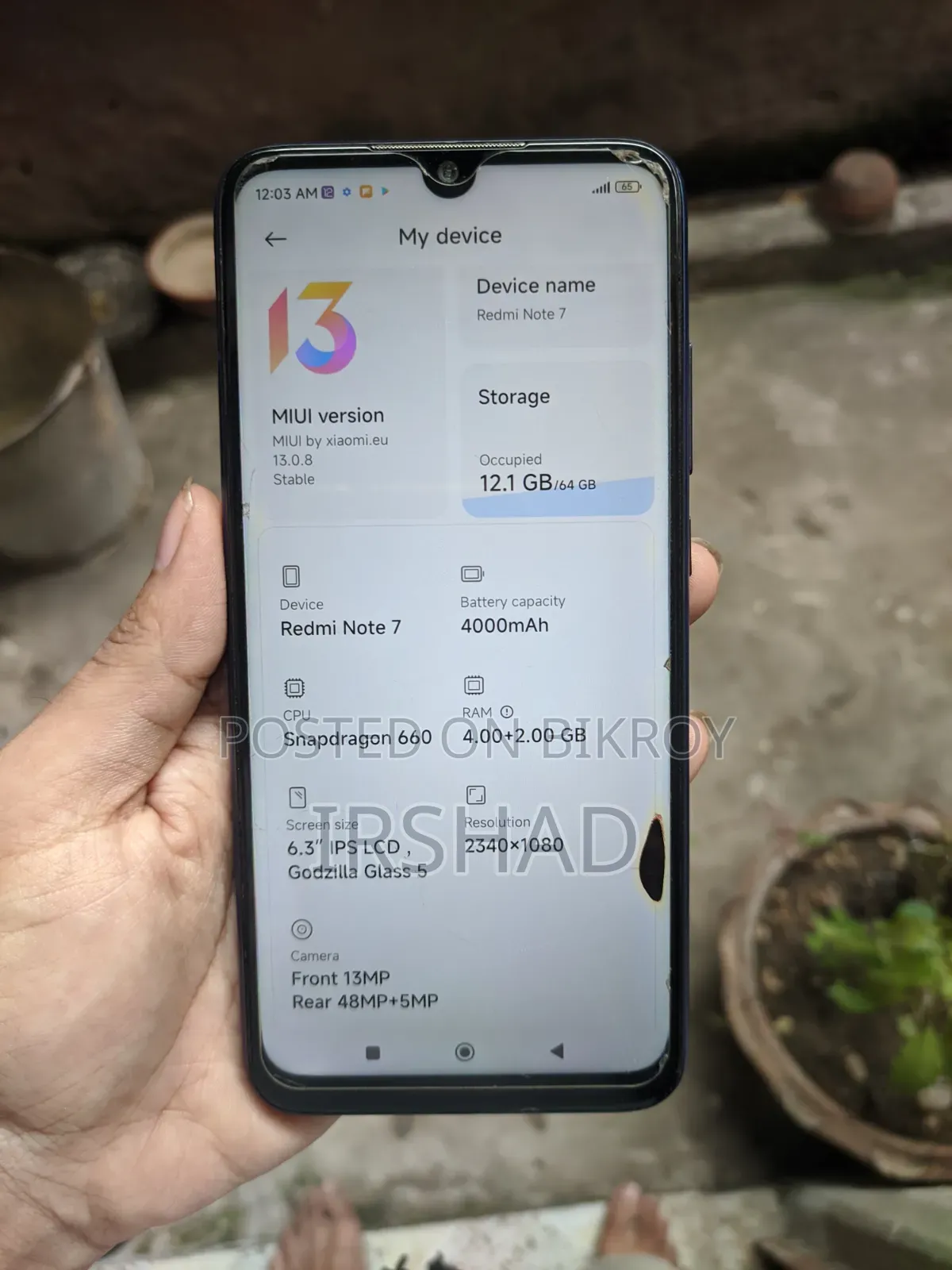 Xiaomi Redmi Note 7 64 GB Blue
