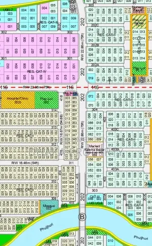 75ft Road 5 Katha Plot North at Sector-15