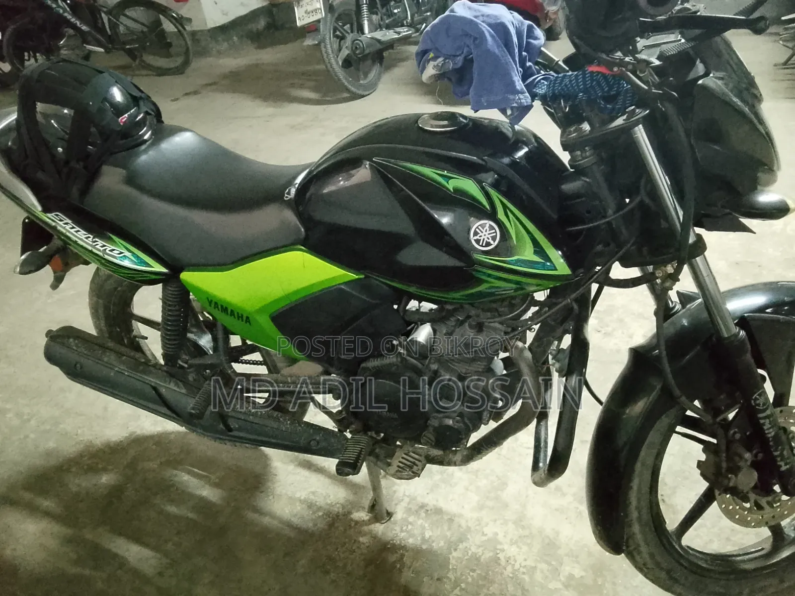 Yamaha Saluto 125 2018 Green