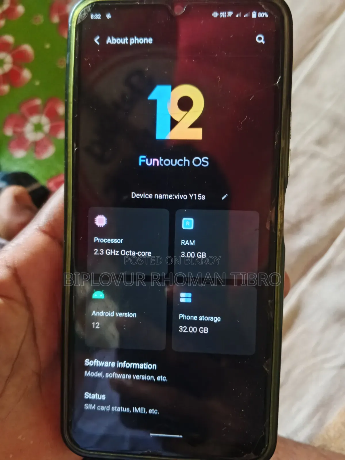 Vivo Y15s 32 GB Bronze