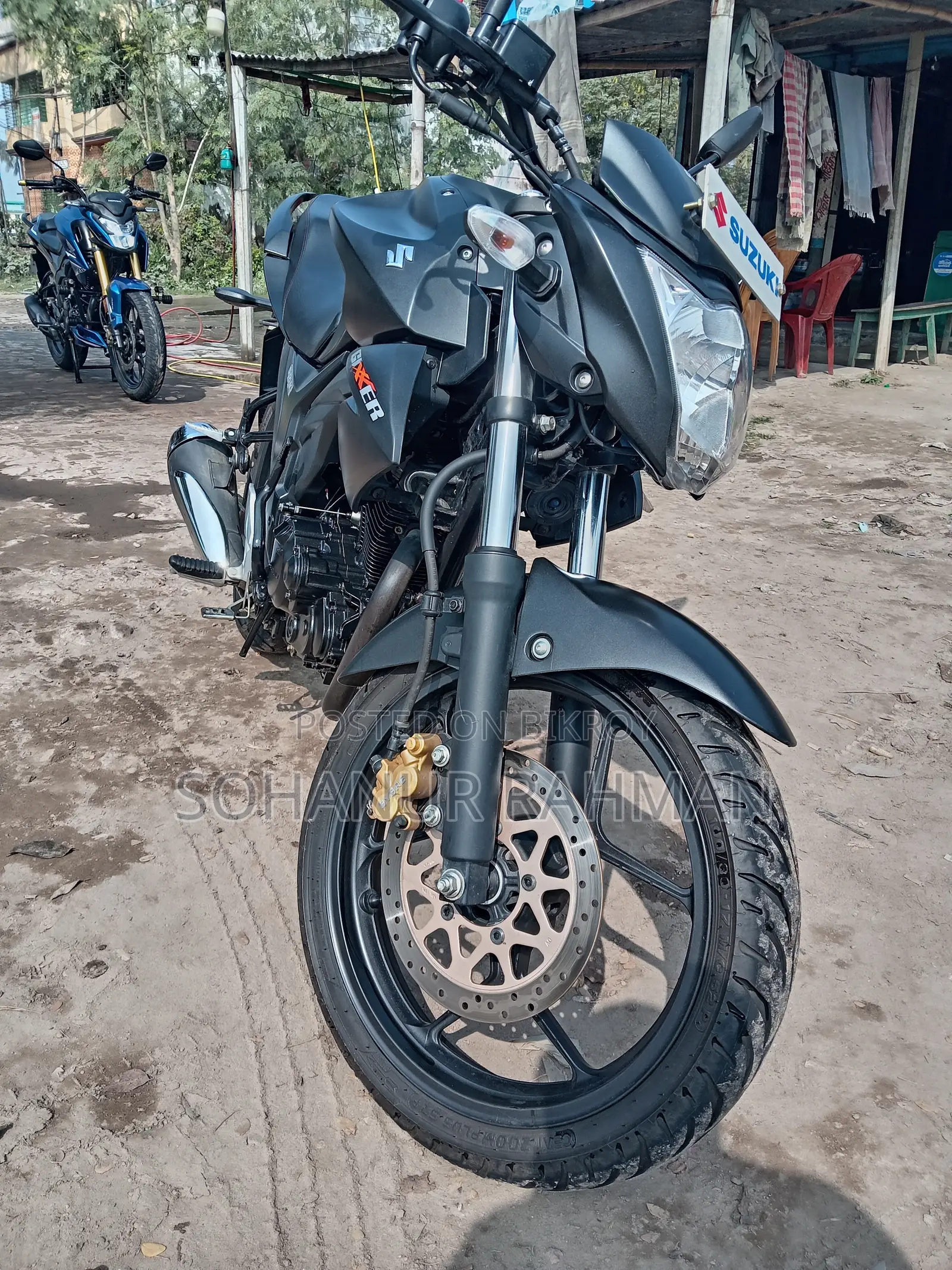 Suzuki Gixxer Monotone 2025 Black