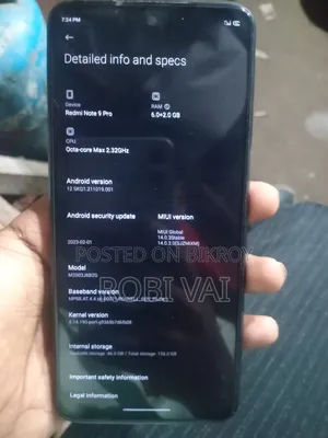 Xiaomi Redmi Note 9 Pro 128 GB Purple