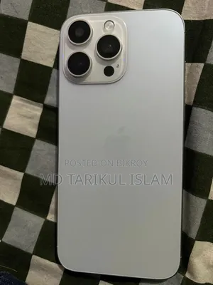 নতুন অ্যাপল আইফোন ১৬ প্রো ম্যাক্স ৫১২ জিবি সাদা