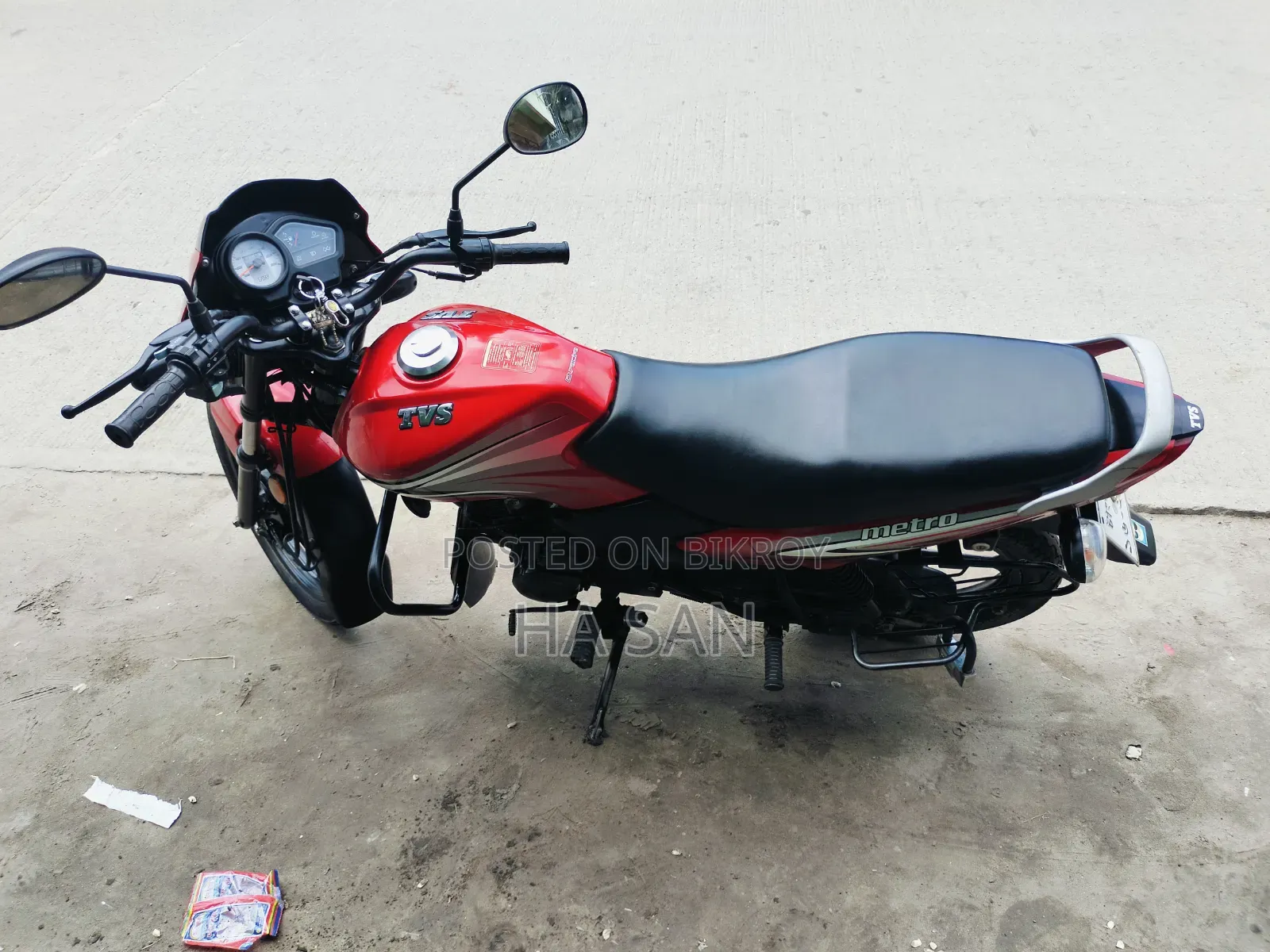 টিভিএস মেট্রো ২০২২ রেড
