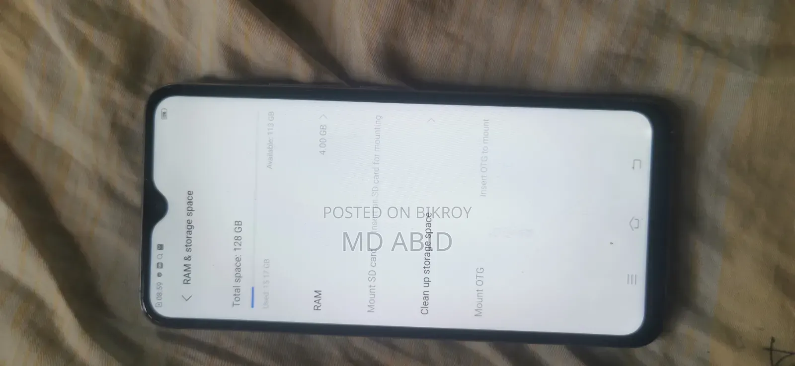 Vivo Y19 128 GB White