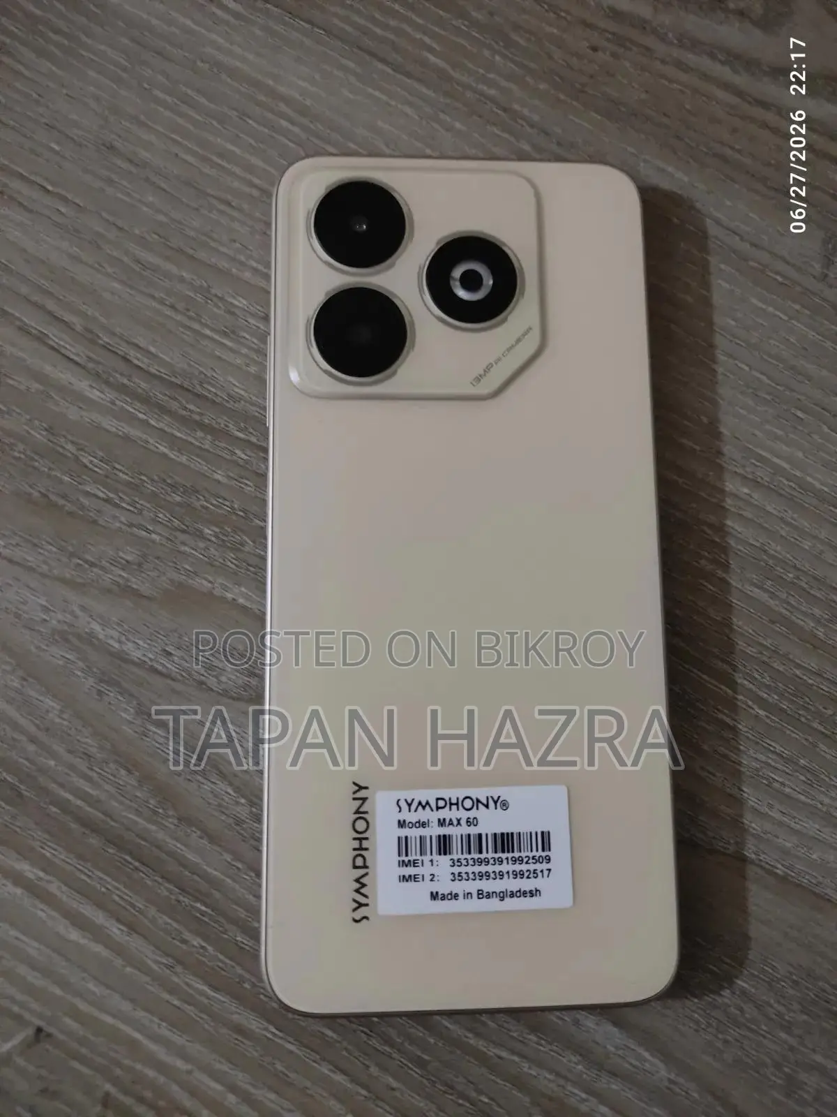 Symphony Max 60 64 GB