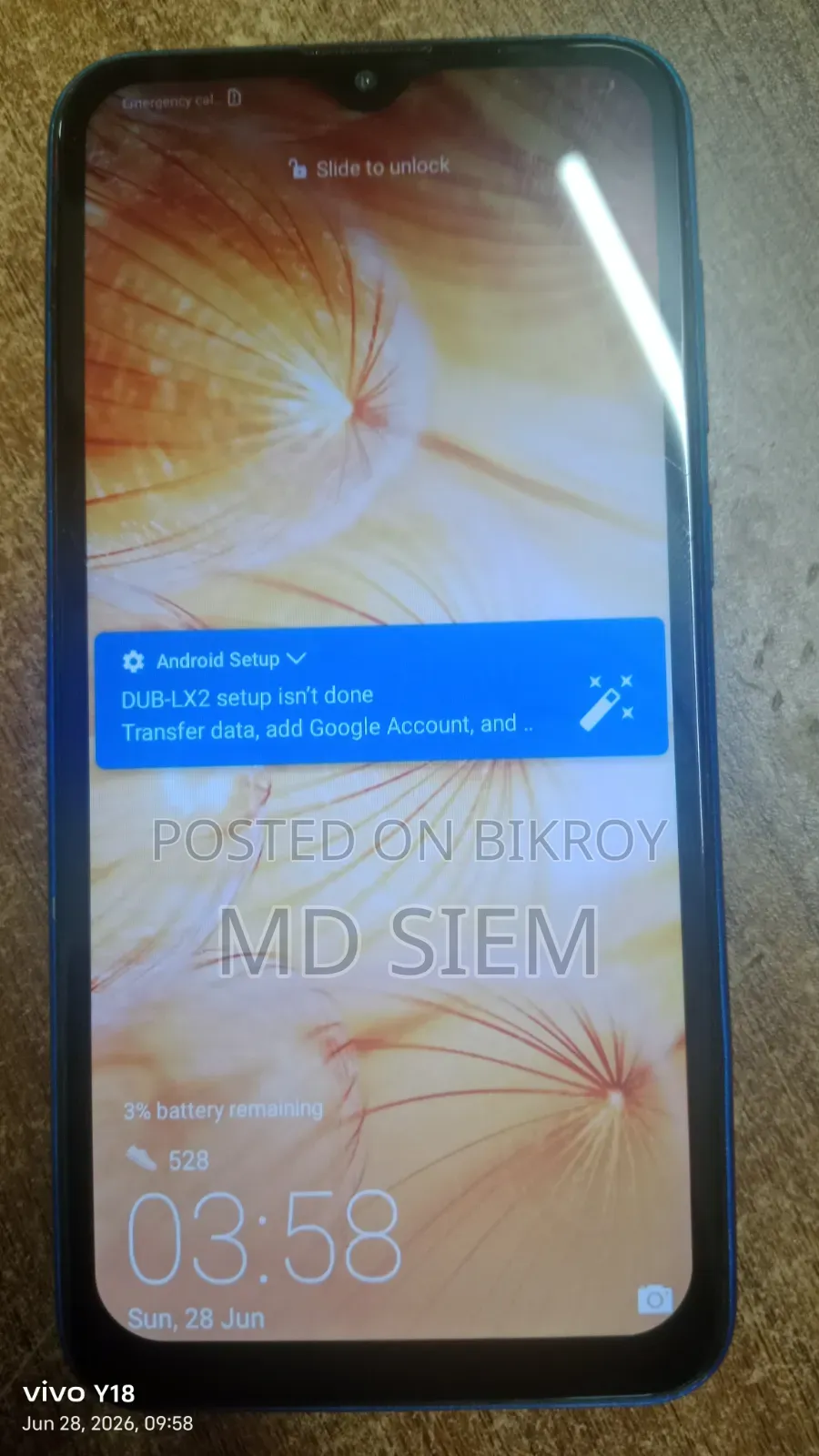Huawei Y7 Pro (2019) 32 GB Blue