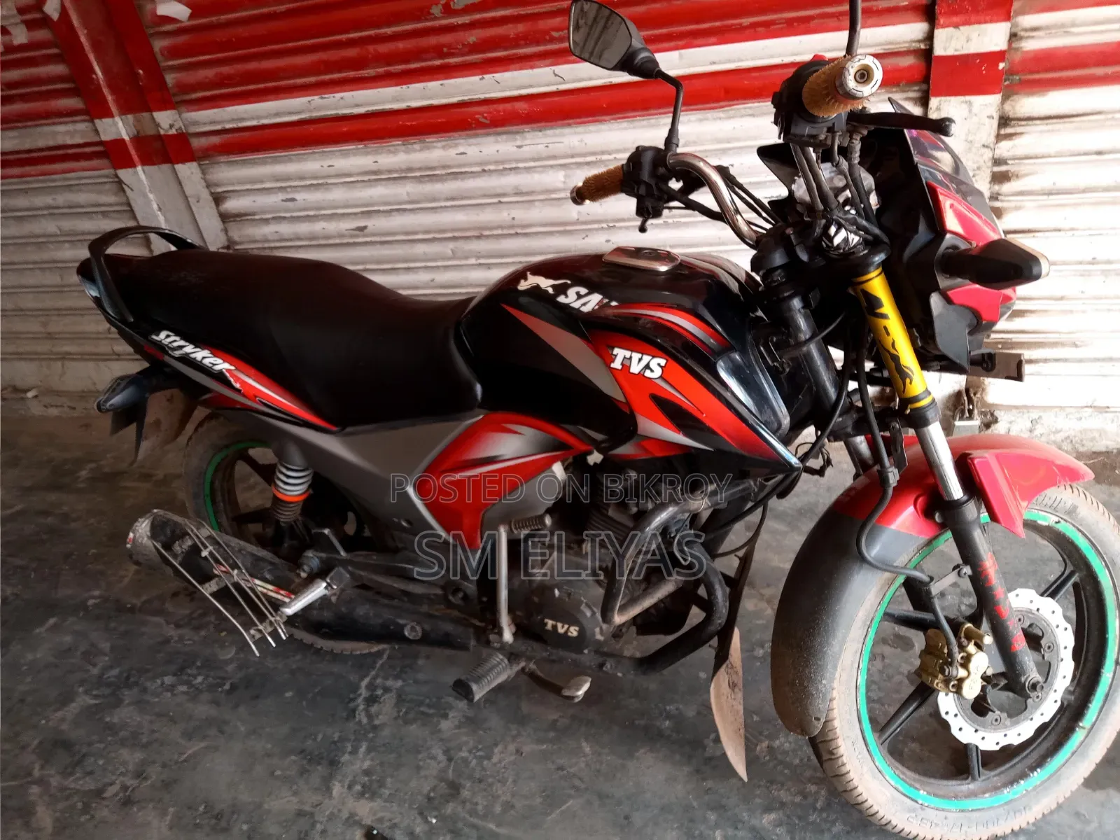 TVS Stryker 125 2018 Red