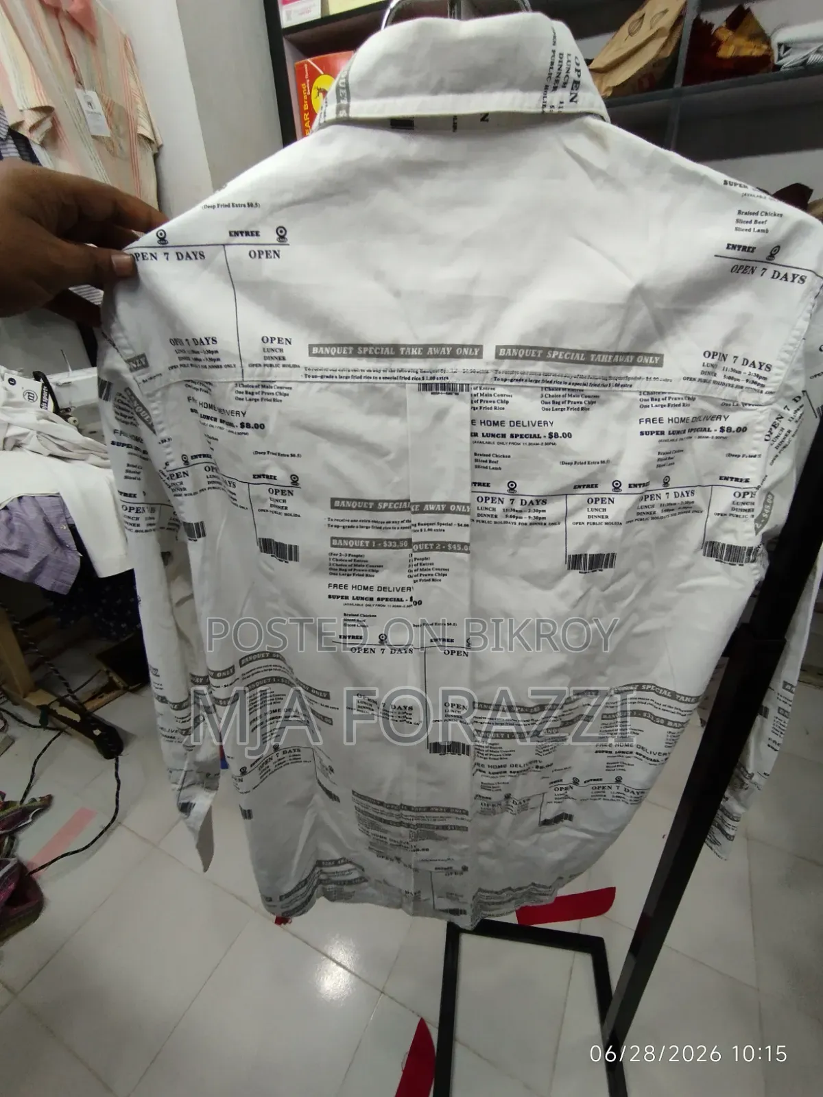 100% Export Quality Double Pocket Shirt