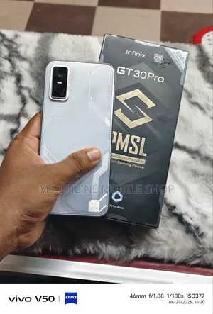 New Infinix GT 30 Pro 256 GB Silver