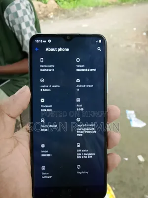 Realme C21Y 32 GB Blue