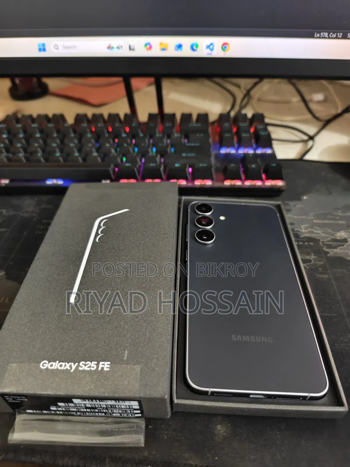 Samsung Galaxy S25 FE 5G 256 GB Gray