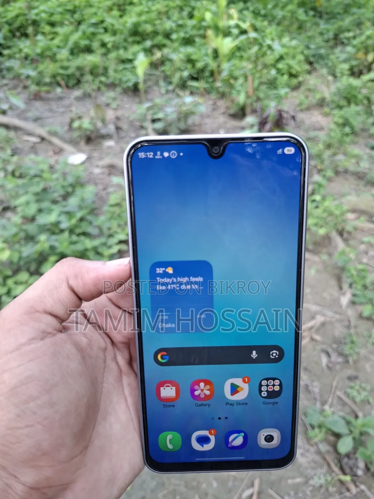স্যামসাং গ্যালাক্সি A17 5G ১২৮ জিবি সিলভার