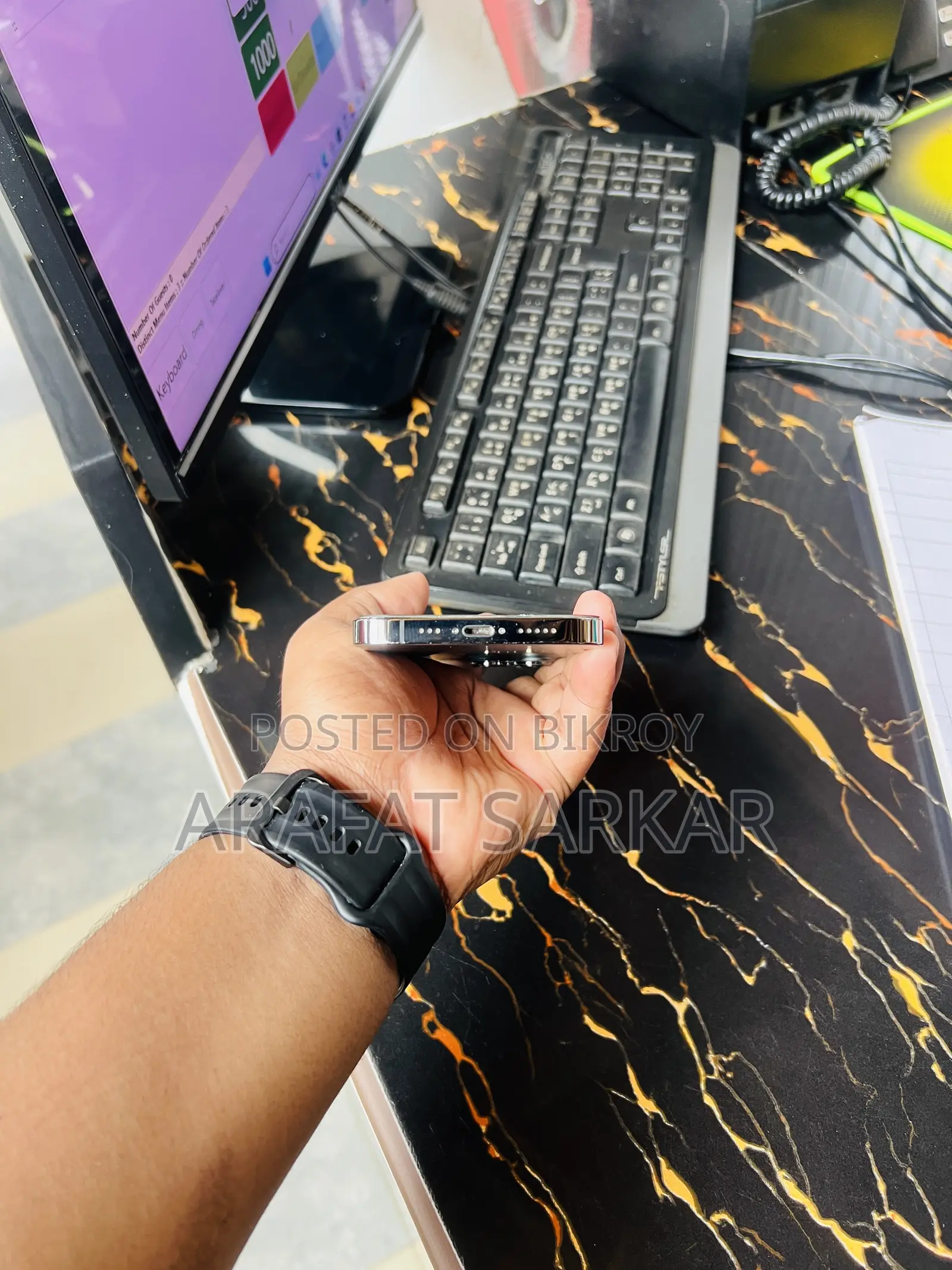 অ্যাপল আইফোন ১৩ প্রো ১২৮ জিবি কালো