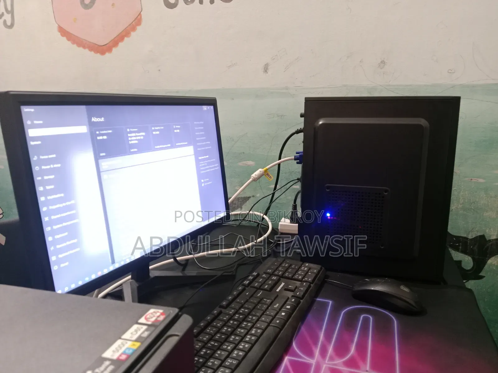 Desktop Computer 8GB Intel Core I3 SSD 128GB