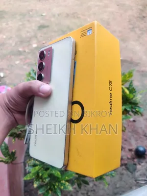 নতুন রিয়েলমি সি৭৫ ২৫৬ জিবি হলুদ