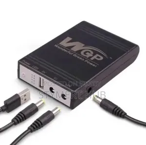 Wgp Mini Ups 10400mah (New Version) – 5v/9v/12v | Black