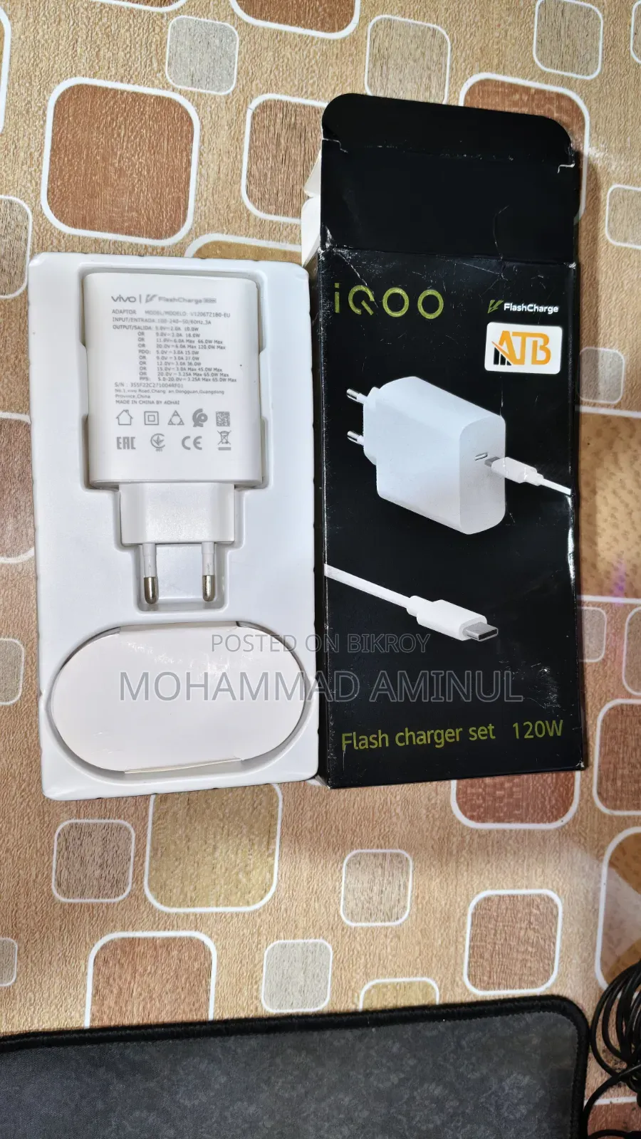 120 Watt Fast Charger