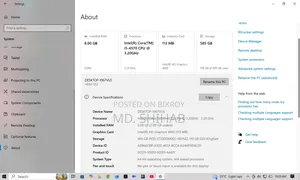 Desktop Computer 8GB Intel Core I5 SSD 512GB