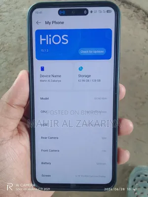 Tecno Spark 40 Pro 128 GB Silver