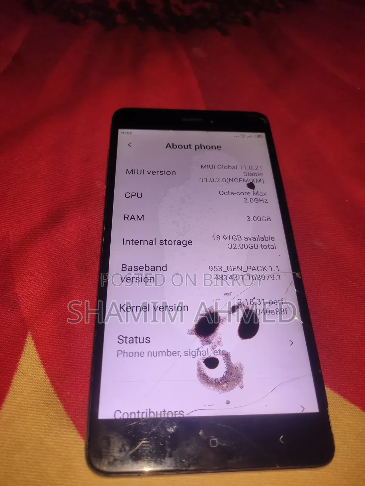 Xiaomi Redmi Note 4X 32 GB Rose Gold