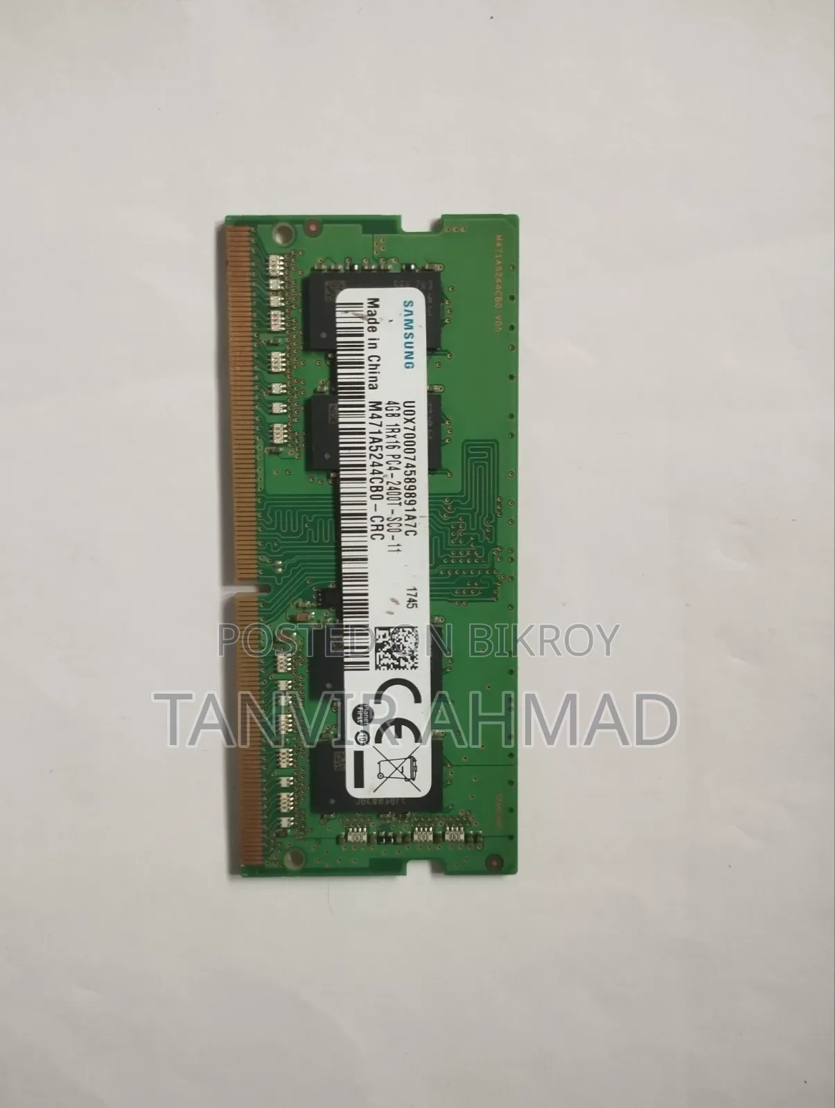 Laptop RAM 4GB DDR4