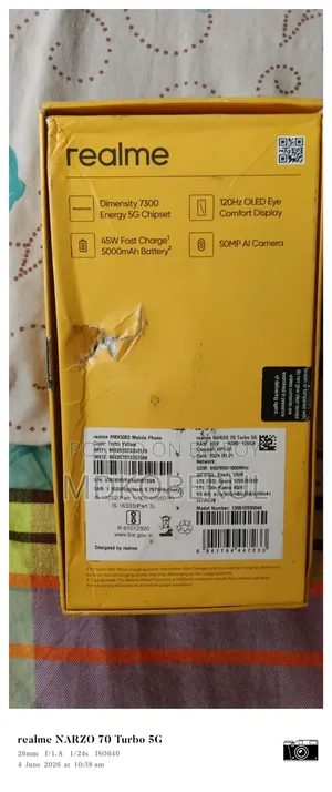 Realme 8 GB Black