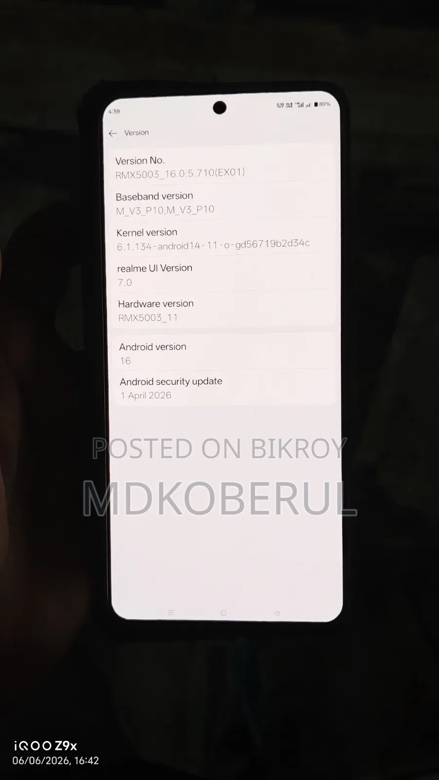 Realme 8 GB Black