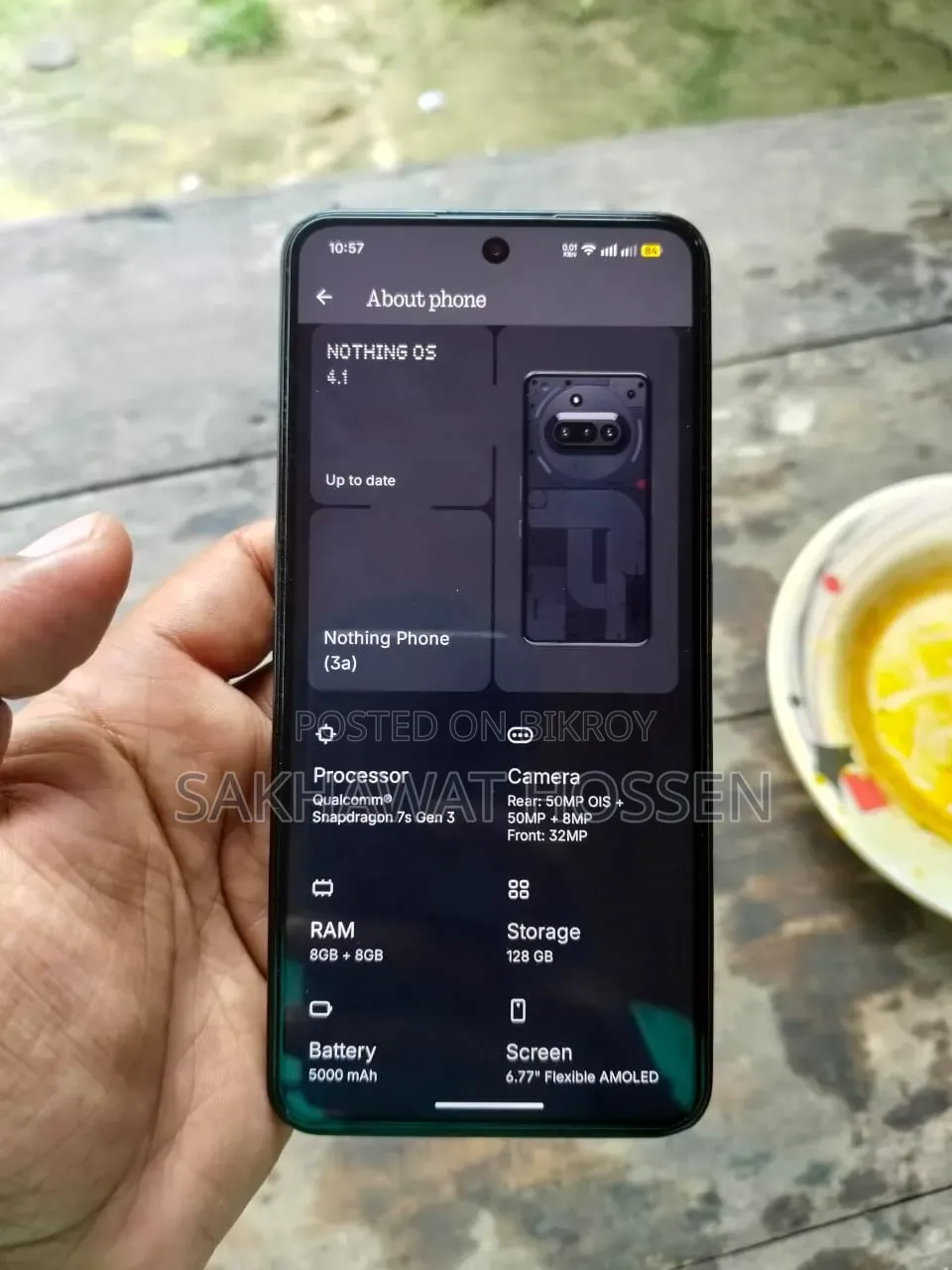 Nothing Phone 3a 128 GB Black