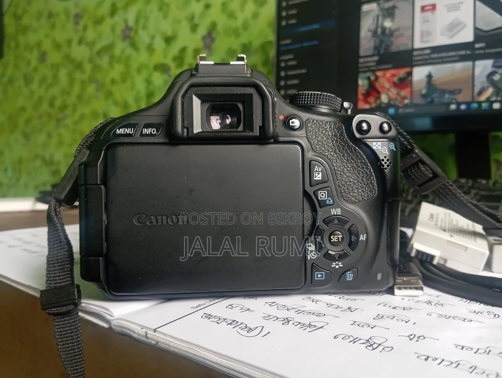 Canon 600d + Tamron 18-200mm Zoom Lens With Full Setup