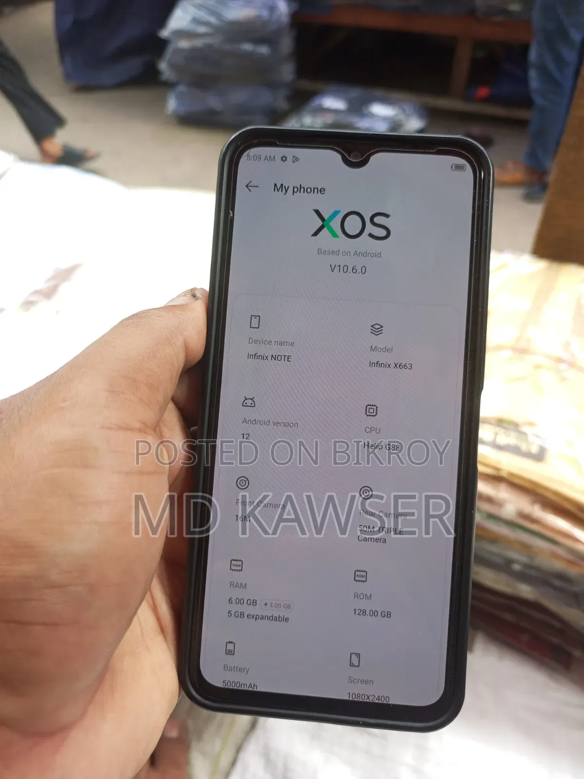 ইনফিনিক্স নোট ১২ ১২৮ জিবি