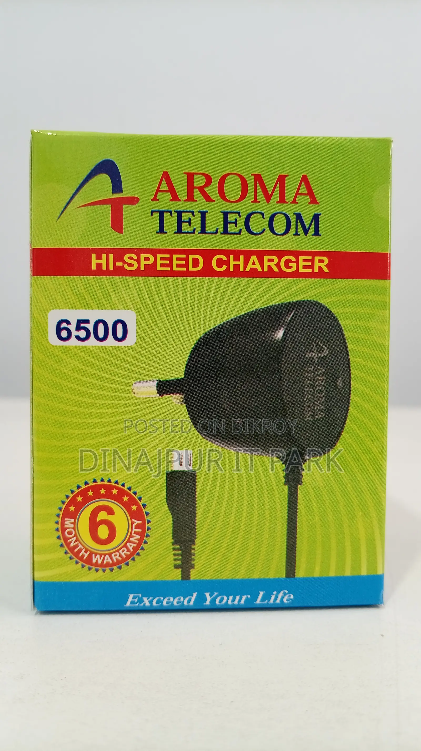 Aroma Telecom 6500 Hi-Speed Micro-USB Mobile Charger