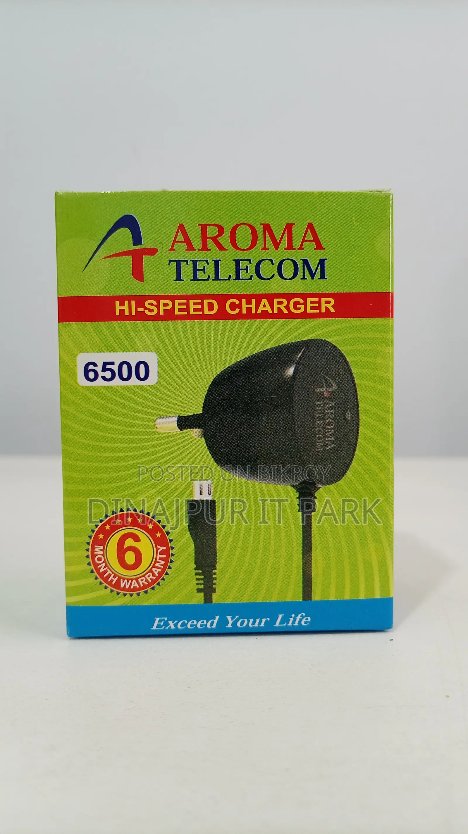 Aroma Telecom 6500 Hi-Speed Micro-USB Mobile Charger